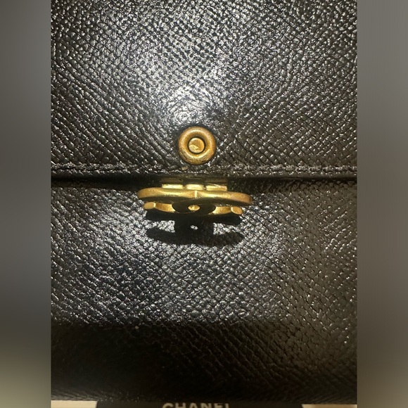 Chanel Large Caviar Vintage Wallet/Mini Bag with Box *Flawed* - Picture 12 of 13